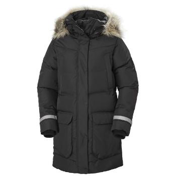 Helly Hansen W BOUVET DOWN PARKA Dámský kabát, černá, velikost M