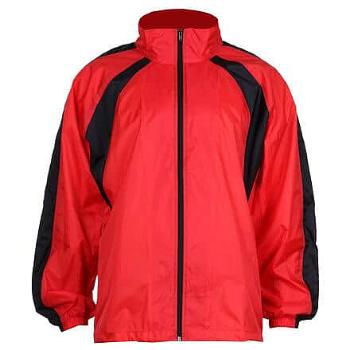 NJ-4 šusťáková bunda červená-černá Velikost oblečení: XL