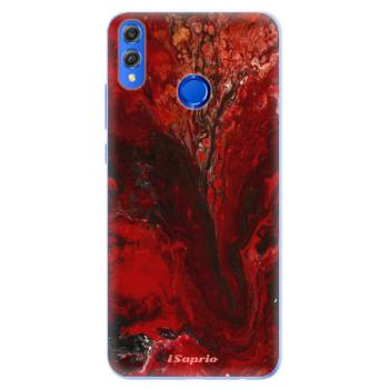 Silikonové pouzdro iSaprio - RedMarble 17 - Huawei Honor 8X