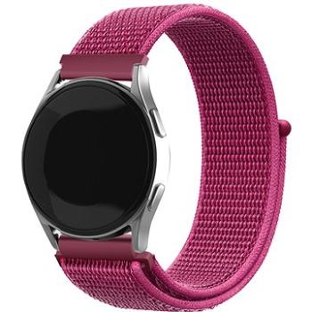 Eternico Airy Universal Quick Release 22mm Beet Red and Pink edge    (AET-UN22AY-BeReP)