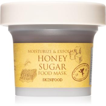 Skinfood Food Mask Honey Sugar exfoliační čisticí pleťová maska s hydratačním účinkem 120 g
