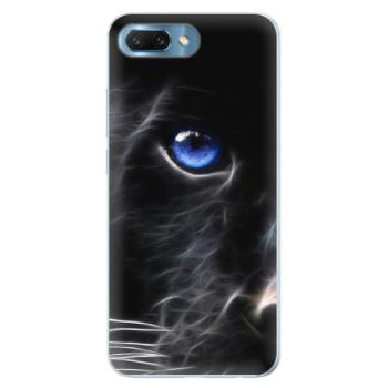 Silikonové pouzdro iSaprio - Black Puma - Huawei Honor 10