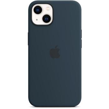 Apple iPhone 13 Silikonový kryt s MagSafe hlubokomořsky modrý (MM293ZM/A)