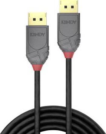 DisplayPort kabel LINDY [1x zástrčka DisplayPort - 1x zástrčka DisplayPort] černá 0.50 m