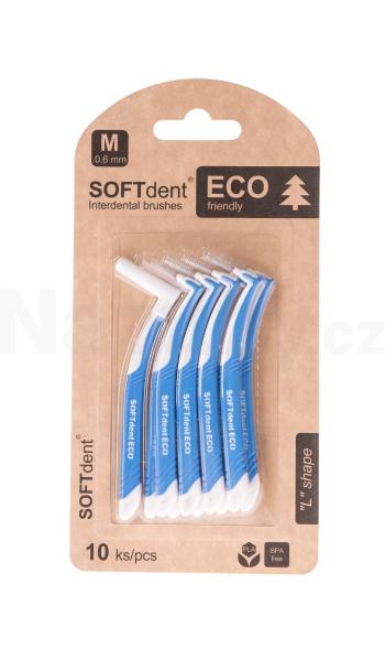 Softdent Eco M mezizubní kartáček 10 ks