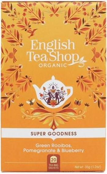 English Tea Shop Zelený rooibos, granát jablko a borůvka 20 sáčků