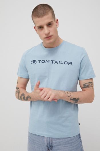 Bavlněné tričko Tom Tailor s potiskem