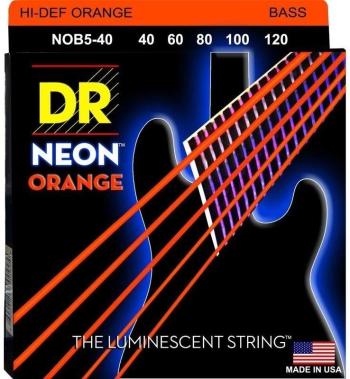 DR Strings NOB5-40 Struny pro 5-strunnou baskytaru