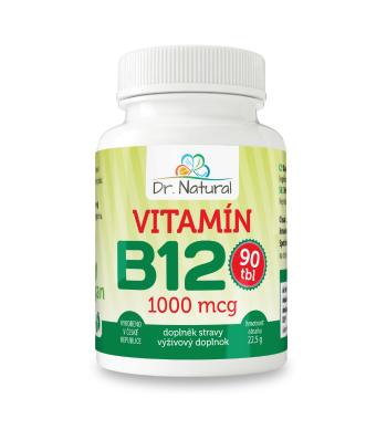 Dr. Natural Vitamín B12 1 000 mg 90 tablet