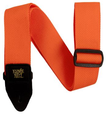 Ernie Ball Polypro Strap Orange & Black