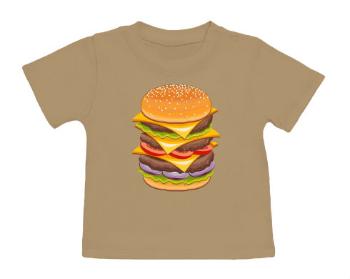Tričko pro miminko Hamburger