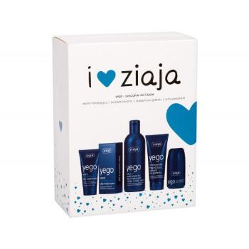 Ziaja Men dárková kazeta sprchový gel 3v1 300 ml + hydratační krém SPF6 50 ml + balzám po holení 75 ml + antiperspirant 60 ml M poškozená krabička