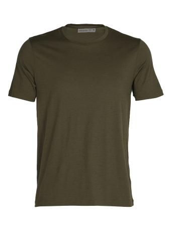 pánské merino triko krátký rukáv ICEBREAKER Mens Tech Lite II SS Tee, Loden velikost: XL