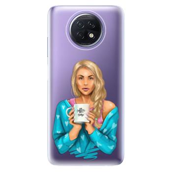 Odolné silikonové pouzdro iSaprio - Coffe Now - Blond - Xiaomi Redmi Note 9T