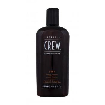 American Crew 3-IN-1 450 ml šampon pro muže na všechny typy vlasů