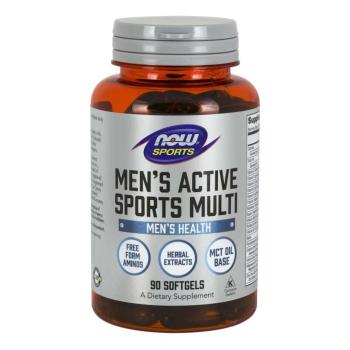 Multivitamín Men‘s Active Sports 90 kaps. - NOW Foods