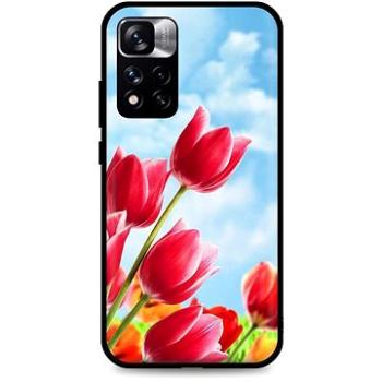 TopQ Kryt Xiaomi Redmi Note 11 Pro+ 5G silikon Tulips 72534 (Sun-72534)