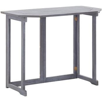  Skládací stůl na balkón 90x50x74 cm masivní akáciové dřevo (46326)