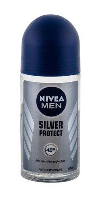 Nivea Kuličkový antiperspirant pro muže Silver Protect Dynamic Power 50 ml, 50ml