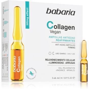 Babaria Collagen koncentrované sérum proti příznakům stárnutí pleti v ampulích 5x2 ml