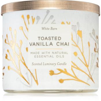 Bath & Body Works Toasted Vanilla Chai vonná svíčka 411 g