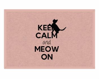 Rohožka Keep calm and meow on