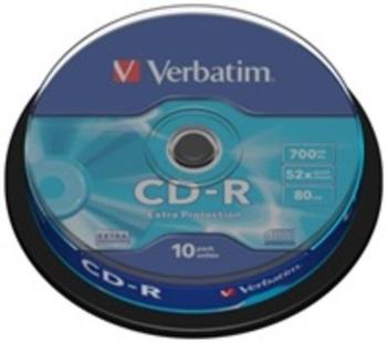 VERBATIM CD-R 700MB 52x 10SP, 43437