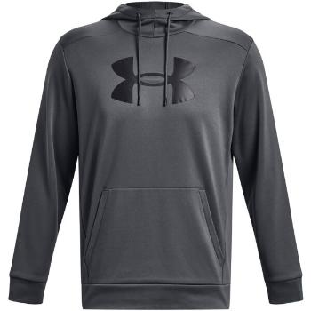 Under Armour ARMOUR FLEECE Pánská mikina, tmavě šedá, velikost