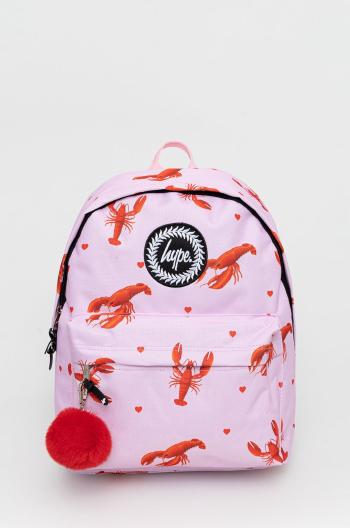 Dětský batoh Hype Pink & Red Lobster Twlg-748 růžová barva, velký, vzorovaný