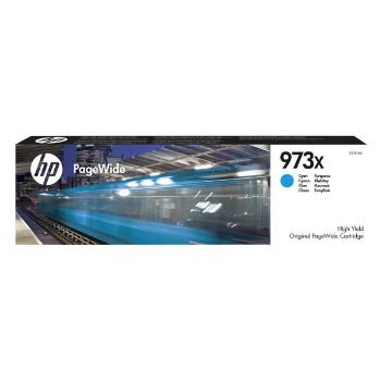 HP 973X F6T81AE azurová (cyan) originální cartridge