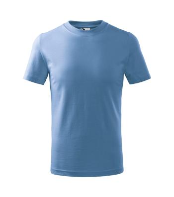 MALFINI Dětské tričko Basic - Nebesky modrá | 134 cm (8 let)
