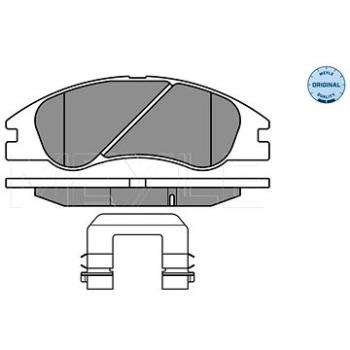 MEYLE Brzdové destičky přední (0252421817/W)