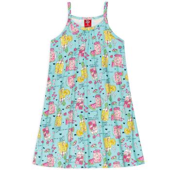 Dívčí šaty BEE LOOP LIMONADA tyrkysové Velikost: 128