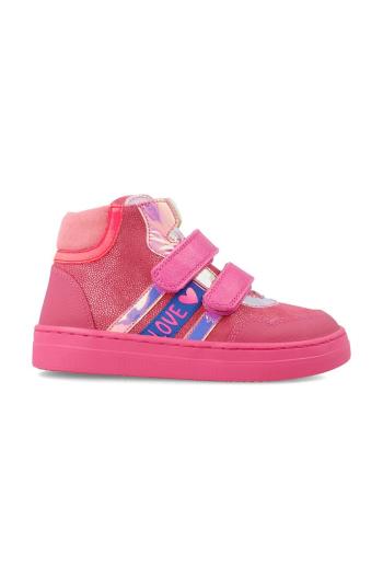 Dětské sneakers boty Agatha Ruiz de la Prada růžová barva