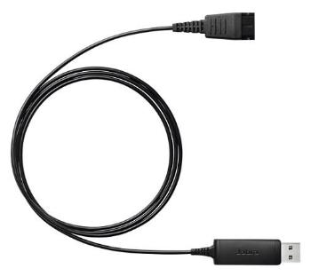 Jabra Link 230, USB enabler QD to USB, Plug & Play