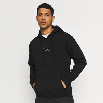 Mikina Karl Kani Small Signature Flame Os Hoodie black - XL