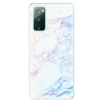 Odolné silikonové pouzdro iSaprio - Raibow Marble 10 - Samsung Galaxy S20 FE