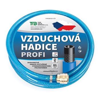 Tubi vzduchová hadice modrá průhledná s koncovkami 6x12 mm (30384)