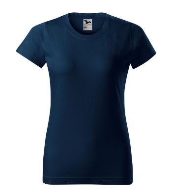 MALFINI Dámské tričko Basic - Námořní modrá | S