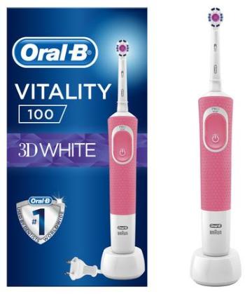 Oral B Elektrický zubní kartáček Vitality D100 Pink 3DW