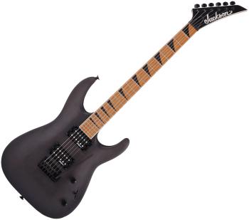 Jackson JS Series Dinky Arch Top JS24 DKAM Caramelized MN Black Satin Elektrická kytara