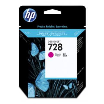 HP č.728 F9J66A purpurová (magenta) originální cartridge