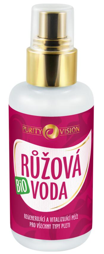 Purity Vision Růžová voda BIO 100 ml