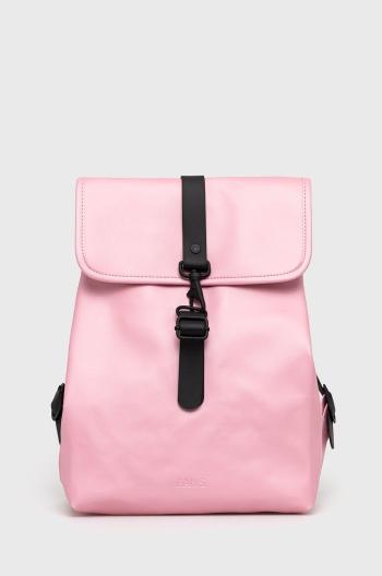 Batoh Rains 13870 Bucket Backpack růžová barva, velký, hladký