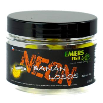 Emersfish boilie neonky banán losos 50 g - 24 mm