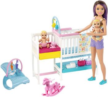 Mattel Barbie Herní set dětský pokojík GFL38