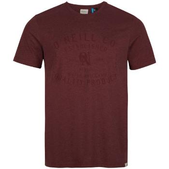 O'Neill LM ESTABLISHED T-SHIRT Pánské tričko, vínová, velikost S