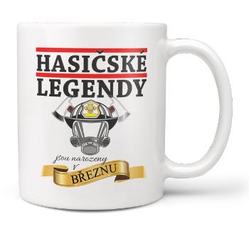 Hrnek Hasičské legendy (Měsíc: 04 - Duben, Náplň hrníčku: Žádná)