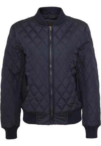 Urban Classics Ladies Diamond Quilt Nylon Jacket navy - L