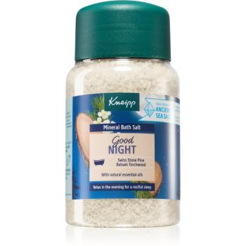 Kneipp Good Night koupelová sůl Swiss Stone Pine & Balsam Torchwood 500 g